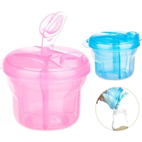 1PCs Portable Milk Powder Formula Dispenser Food Container Infant Bean Storage Box for Kids Baby Care Toddler Travel Bottle