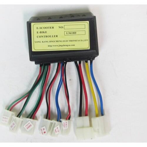 36V 250W Controller for Chain Drive Brush Motor E-bike Electric Scooter 3618D