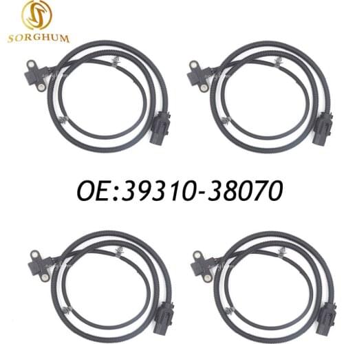 4PCS 39310-38070 Fits for 02-04 Hyundai Santa Fe 2.4L Crankshaft Position Sensor CPS PC536,5S1923