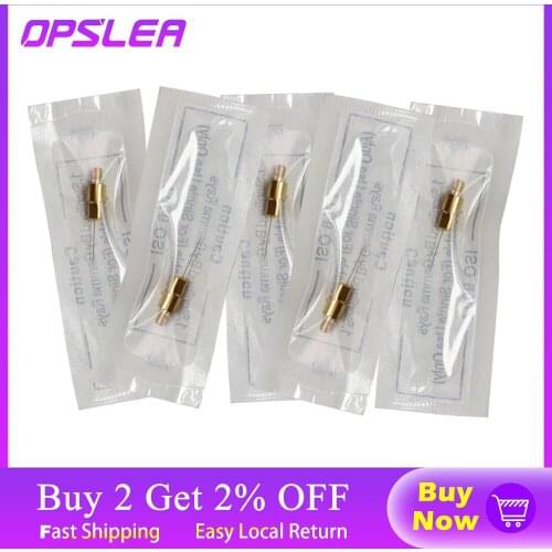 5Pcs Copper Of Needles For Dot Mole Remove Pen Peplaceable Needles Laser Freckle Spot Tattoo Spots Plasma Pen Accessories