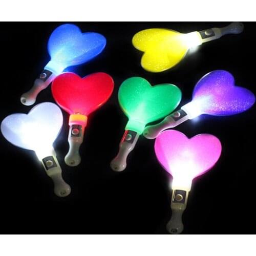 Free Delivery Love Neon Stick Light Cheering Glow Concert Supplies Props Wedding Event Party Decoration Glow In The Dark