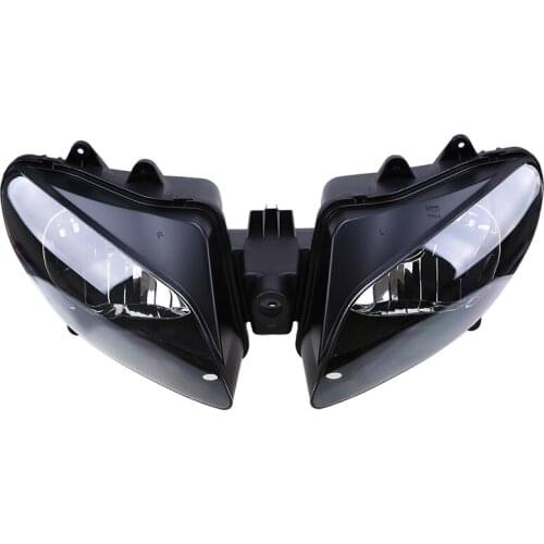 Motorcycle Headlight Len Assembly Headlamp Case Bike Cafe Racer Lighting For Yamaha YZF R1 2000 2001 Motocicleta Lights Housings
