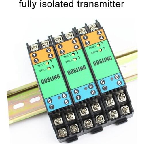 Signal Isolator 4-20mA Module One-in-two-out Distribution Converter 34-out Variable 0-5V0-10V