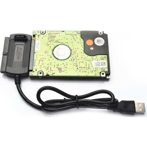 SOONHUA USB 2.0 To SATA IDE Cable 3IN1 Cable Adapter Hard Drive Disk Cable Adapters Connector Lead Dropshipping