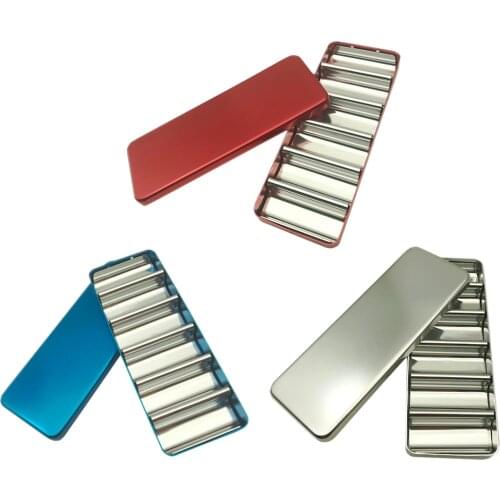 6-grid Disinfection Box Bur Holder Tools Equipment Accessory