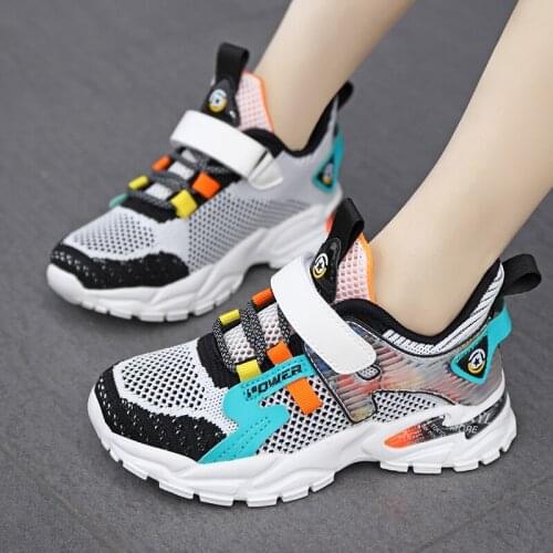 Fashion Autumn Children Sneakers Girls Fashion Casual Running Sports Shoes For Boys Breathable Mesh Kids Shoes Boy Basket Enfant