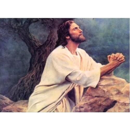 LI LOYE Jesus Diy Diamond Painting Cross Stitch Full Rhinestones Mosaic 5D Diamond Embroidery Icon Paste Decor Painting FZ689