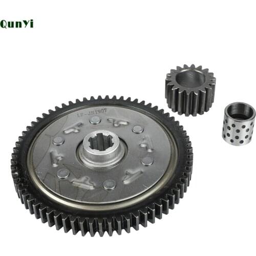 Motorcycle 67T 18T Clutch Primary Gear Assy For Lifan 125cc Manual Clutch 125 Horizontal Kick Starter Engines Dirt Pit Bike Part