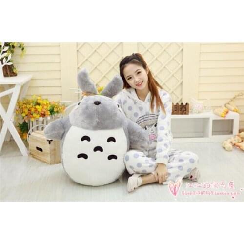 Stuffed toy large 75cm cute totoro plush toy soft throw pillow ,Christmas gift h736