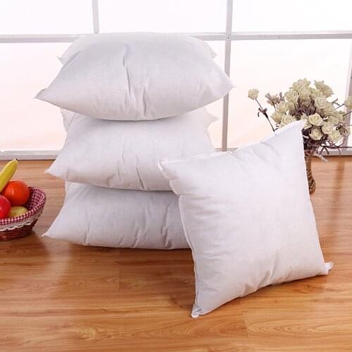 White Head Pillow Filling for Sleeping Bed Sore Neck Pillow Square Cotton Pillow Filler Non-woven Bedding Core Inner Cushio