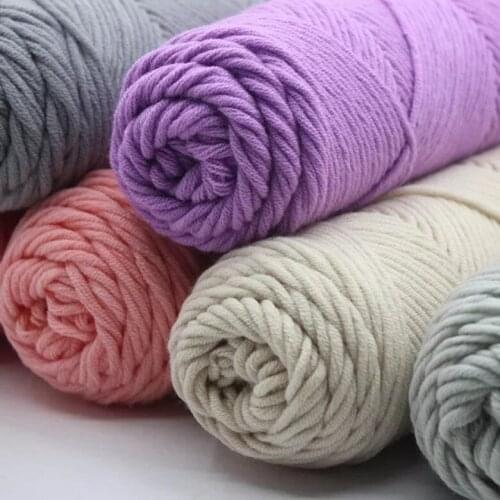 Russian stamp embroidery special thread eight-strand thick thread lover cotton wool Korean cotton milk cotton thread scarf hat