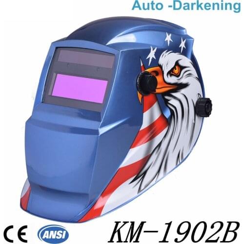 Solar Auto Darkening Welding Helmet cap Arc Tig Mig Grinding Eagle Welding &amp Soldering Supplies