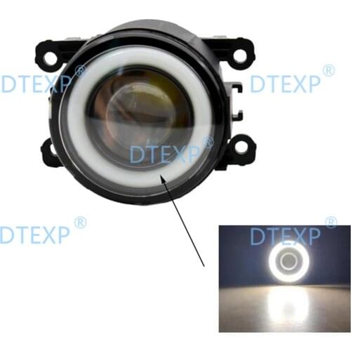 Led drl 2012-2017 fog lamp for ecosport fog lights with bulb 6321a043 6400a739 fog lamp cover rear bumper lamp
