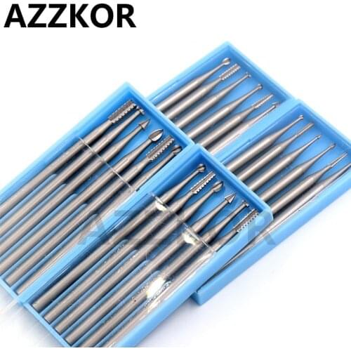 Tungsten Steel Engraving Cutter Olive Kernel Carving Knife Electric Knocking World New 204 Dental Machine Micro Carving Cutter