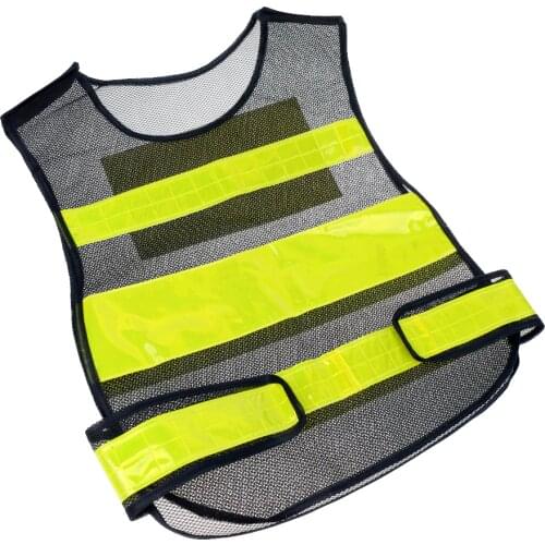 High Quality Mesh Safety Vest Adjustable Waist Security Reflective Vest
