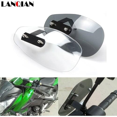 Motorcycle wind shield handle hand guard ABS transparent handguards For Honda MSX125 MSX300 MSX 125 MSX 300 MSX125 300 PCX 125