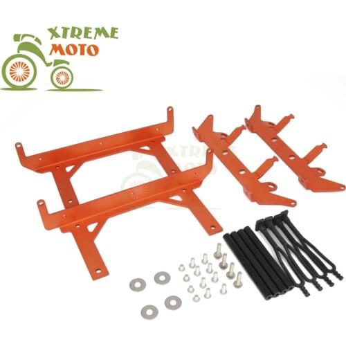 Motorcycle Water Box Radiator Cover Guard bottom Bracket For KTM SX SXF XCF 125 250 350 400 450 16 All Models 125-500 2017 2018