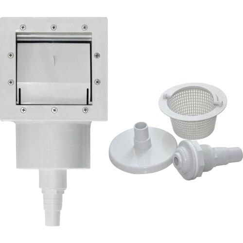 1pc pool skimmer for swimming massage bathtub spa pool fish pond solar swimming pool skimmer replacement parts cleaning robot