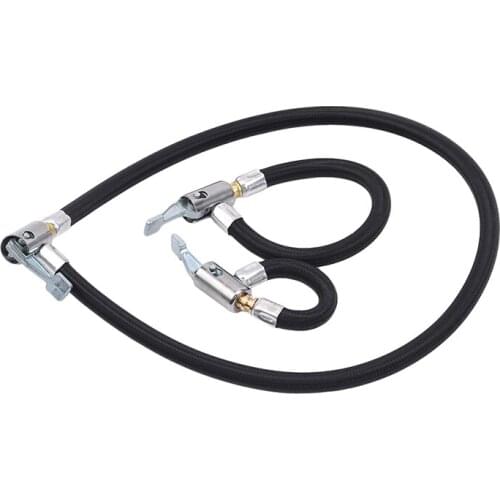 10/20/60cm Locking Air Chuck With Air Hose Inflator Adapter Extension Inflating Tubes For Pump Of Bike Motorcycle Car Tire