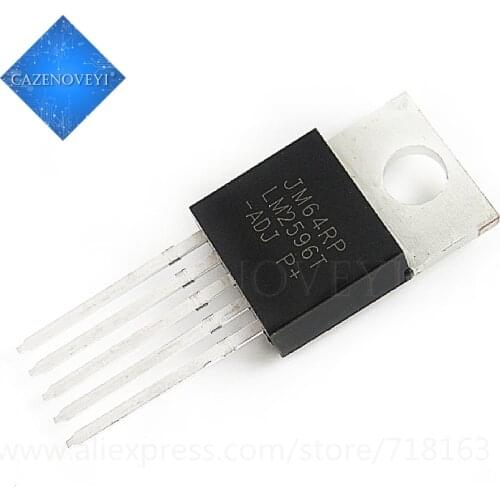 10pcs/lot LM2596T-ADJ LM2596T LM2596 2596T-ADJ TO-220-5 In Stock
