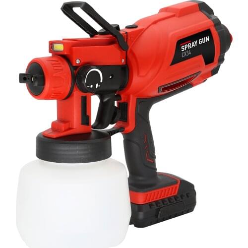 1200ml Cordless Powerful Paint Spray Gun Mister