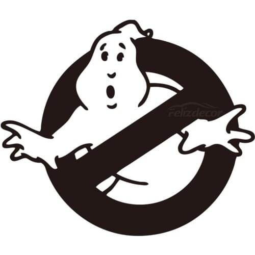 12x14cm Ghostbusters Car Sticker Bumper Decor Waterproof Removable ZP090