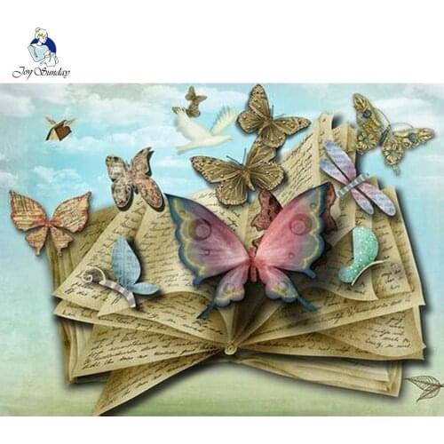 5d diamond painting landscape embroidery animal butterfly mosaic diamond art ornament
