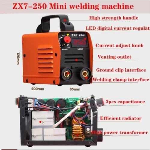 ARC zx7 Series DC Inverter ARC Welder 220V IGBT MMA Welding Machine 250 Amp for Korea Market