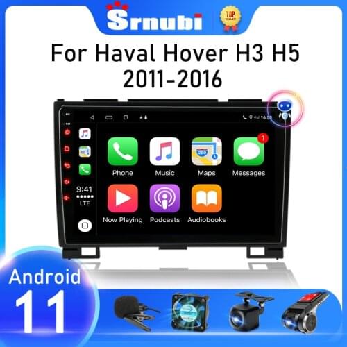 9" Android 10.0 2Din Car Radio For Haval Hover Great Wall H3 H5 2011-2016 Multimedia Video Player Navigation GPS 4G+64G WIFI DSP