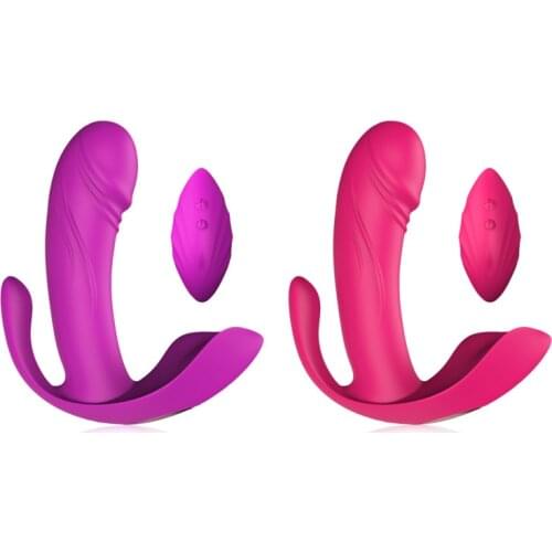 Wireless Remote Control 12 Speeds Vibrstion Massager Invisible Wearable Butterfly Vibrating Panties for Womens Pleasure Toys