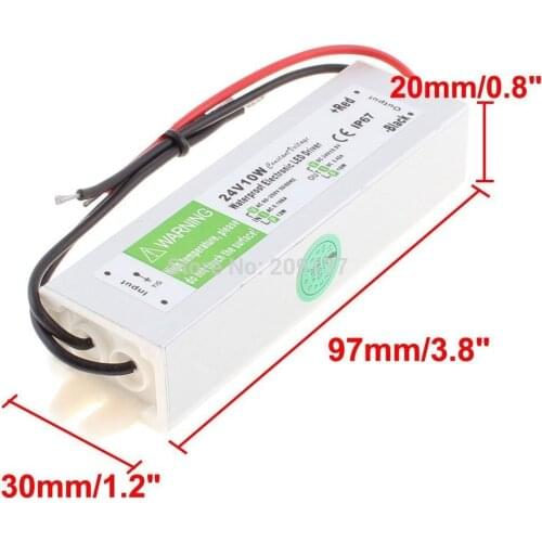 DC24V 10w led driver Waterproof Electronic Driver outdoor power supply led strip transformer