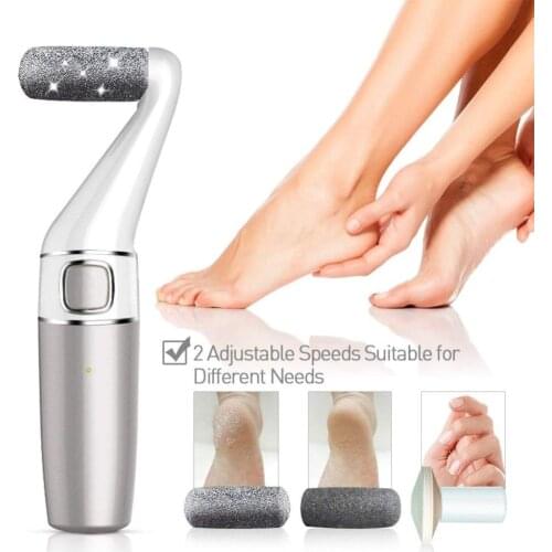 Destone FeetCare #7 Electronic File for Feet Heels Pedicure 2 Speeds Callus Remover Nail Care for Cracked Thick Dead Hard Skin