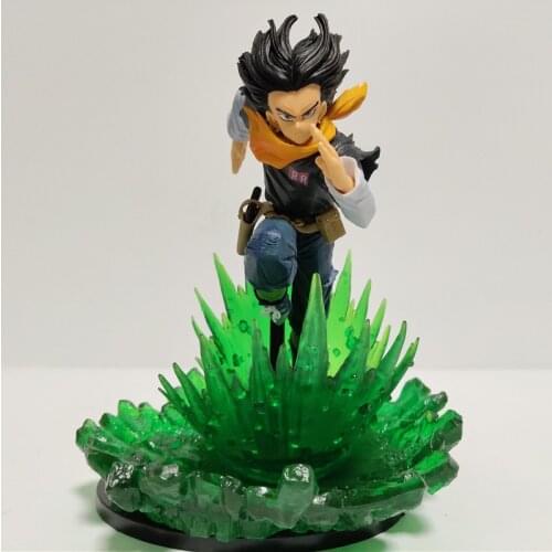 Dragon Ball Z Android 17 Lapis BWFC Model Toy Anime Figures DIY Set Action Brinquedos Figma Figurals Doll Dragonball Juguetes
