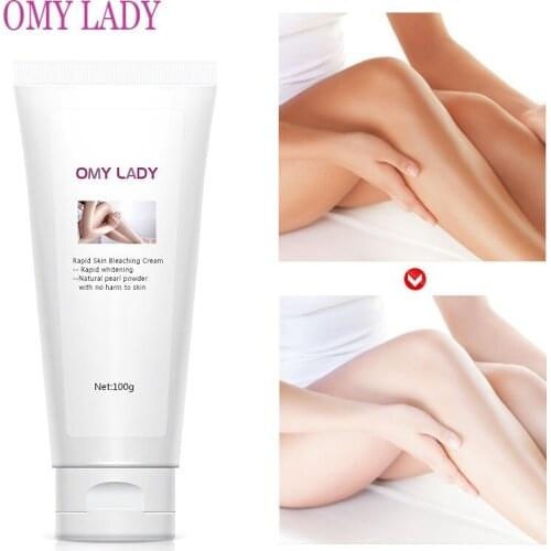 OMY LADY Arbutin Rapid Skin Whitening Body Cream Vitamin C Collagen Armpit Quick Whitening Cream Skin Brightening Bleaching