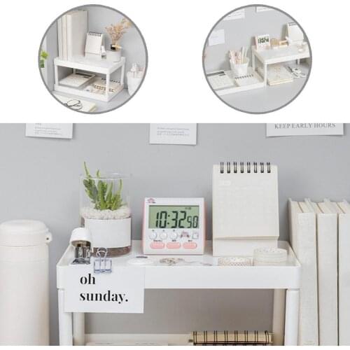 Desk Sundries Organizer Useful Desk Shelf Lightweight Durable Premium Multifunctional Desk Storage Shelf