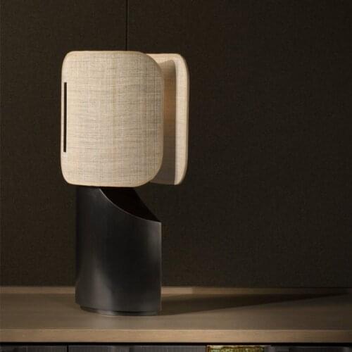 New Chinese Table Lamp Nordic Creative Desk Lamp For Living Room Table Bed Room Decoration Bedside Lamp Art Decor Light Fixtures