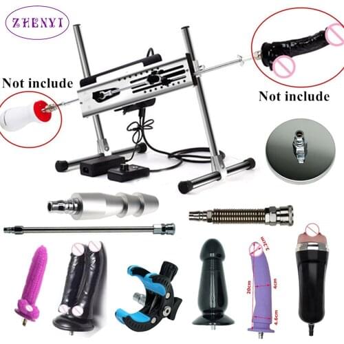 2021 New Upgrade Quiet Stable Double Head Sex Machine Toys for Women Men Couples Support 2 People Love Machine Sex Toys Shop