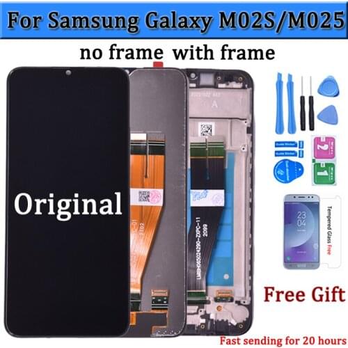 Screen For Samsung Galaxy M02s M025 LCD Touch Screen Digitizer Replacement Accessory For M025F/DS M025F Display Repairment