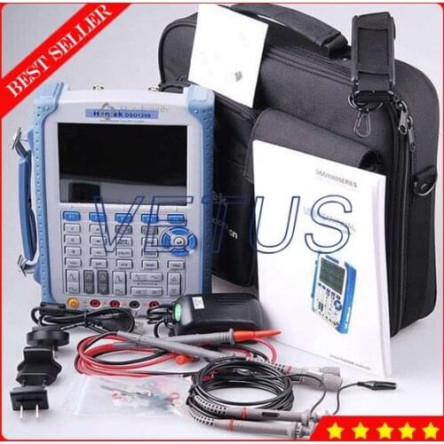 5 in 1 Handheld Digital Oscilloscope Hantek DSO8060 DMM / Spectrum Analyzer / Frequency Counter / Arbitrary Waveform Generator