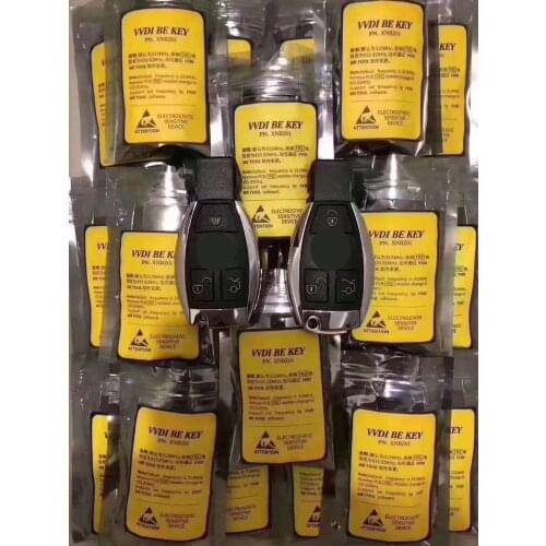 Xhorse VVDI BE Key Pro + Best Quality Waterproof for Benz Smart Key Shell 3 Button Single Battery