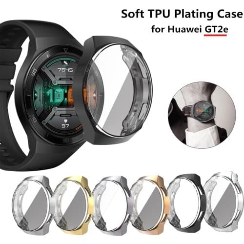For Huawei Watch GT 2E GT2E Full Coverage Sport Case Protector TPU Smart Accessories Frame Cover