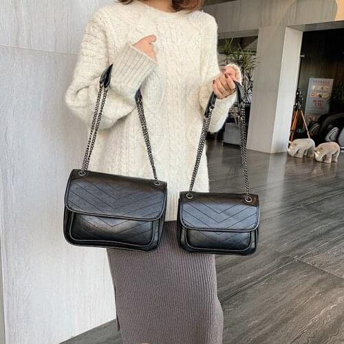 Luxury Designer Women Chain Pu Leather Crossbody Bags High Quality Ladies Small Shoulder Bag Fashion Brand Female Messenger Bags