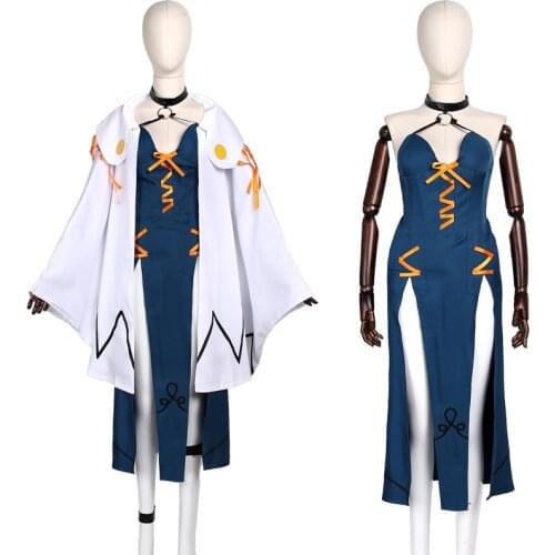 CostumeBuy Fire Emblem Three Houses Professor Manuela Cosplay Women Dress Costume Full Outfits Custom Made
