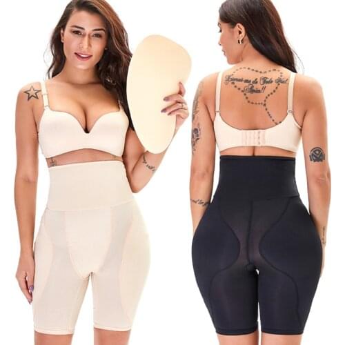 Women Butt Lifter Shapewear Waist Tummy Control Body Underwear Shaper Pad Control Panties Fake Buttocks Lingerie Thigh Slim Hips