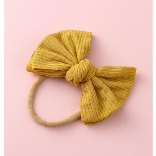 Baby Girls Hair Bows Ties Lovely Hair Bands Elastics Ponytail Holders Toddler Fashion Hair Accessories