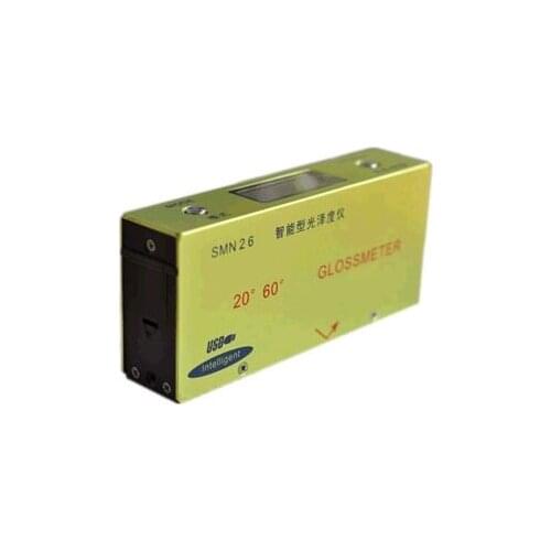 Free Shipping Intelligent two angle Gloss Meter USB interface data software for high gloss surface 20&60 degree