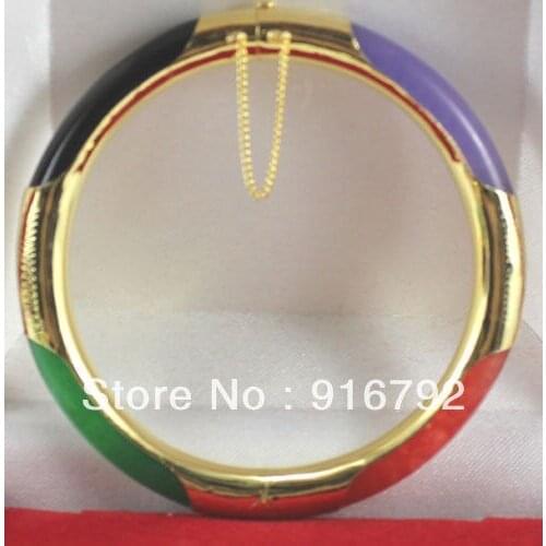 Free P&P >>>>>Fashion Natural stone Bangle Bracelet Dia.59mm