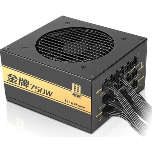 Gold Medal 750W Power Supply Full module power supply Rated 750W