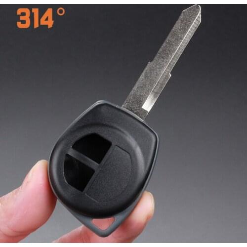 Two-button Car Remote Control Key Shell Black Replacement Shell Suit For Suzuki Swift Tianyu Sx4 New Alto Jimny Car Key Shell