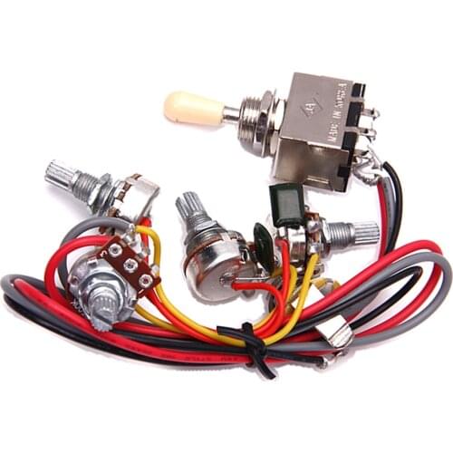 Circuit Wiring 3 Box Toggle Pickup Selectors for Electric Guitar